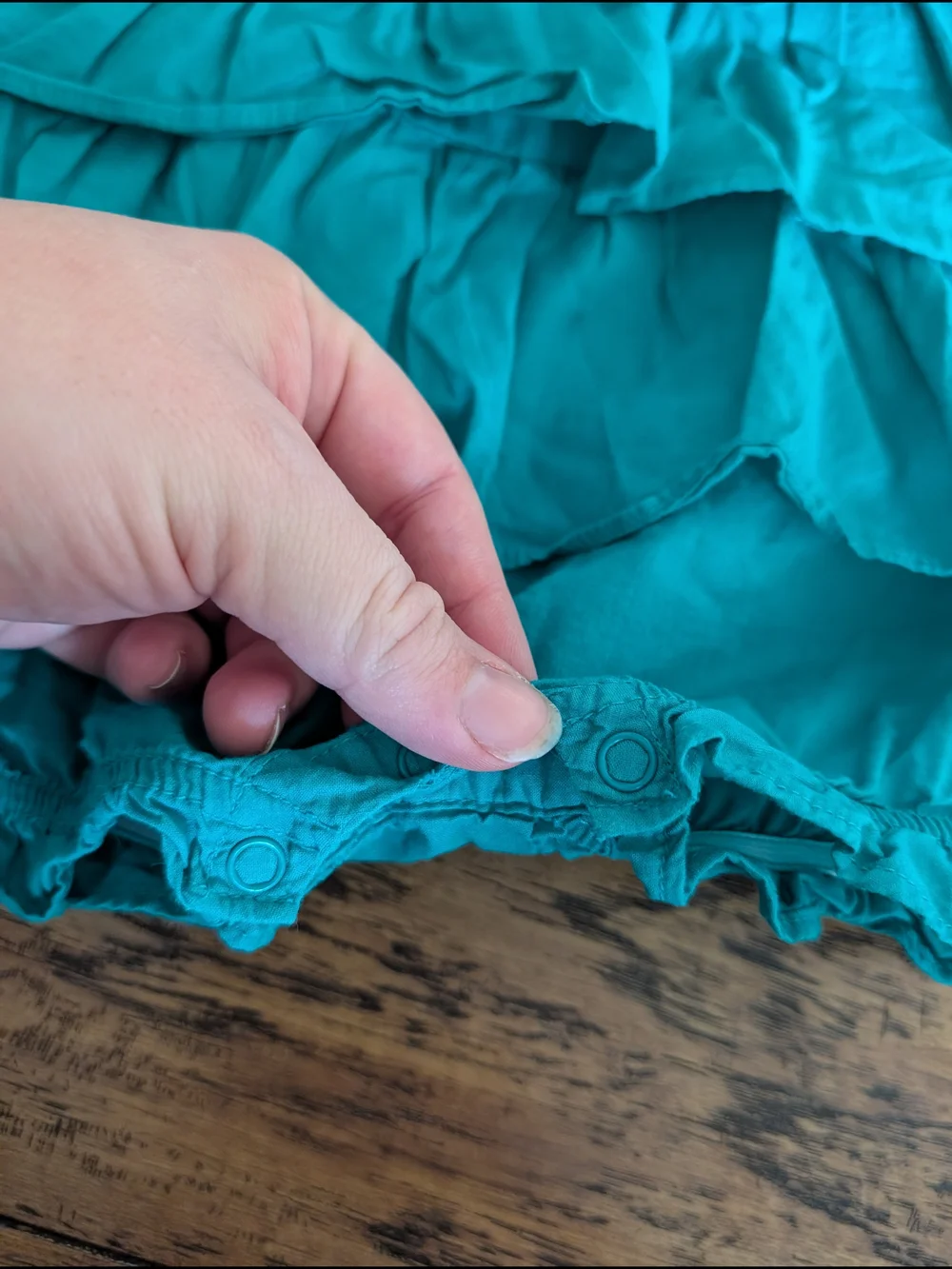$‎ 💥3/$24 Gymboree Flamingo Flair Teal Ruffled Romper